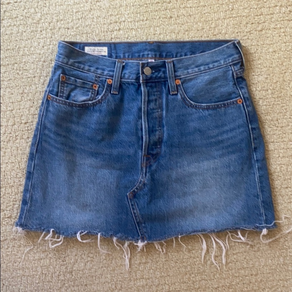 Levi’s jean skirt